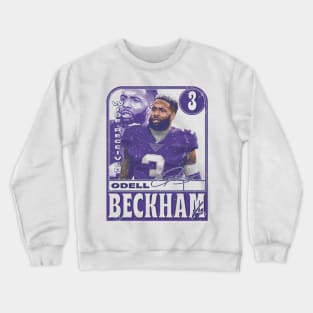 Odell Beckham Jr. Baltimore Card Crewneck Sweatshirt